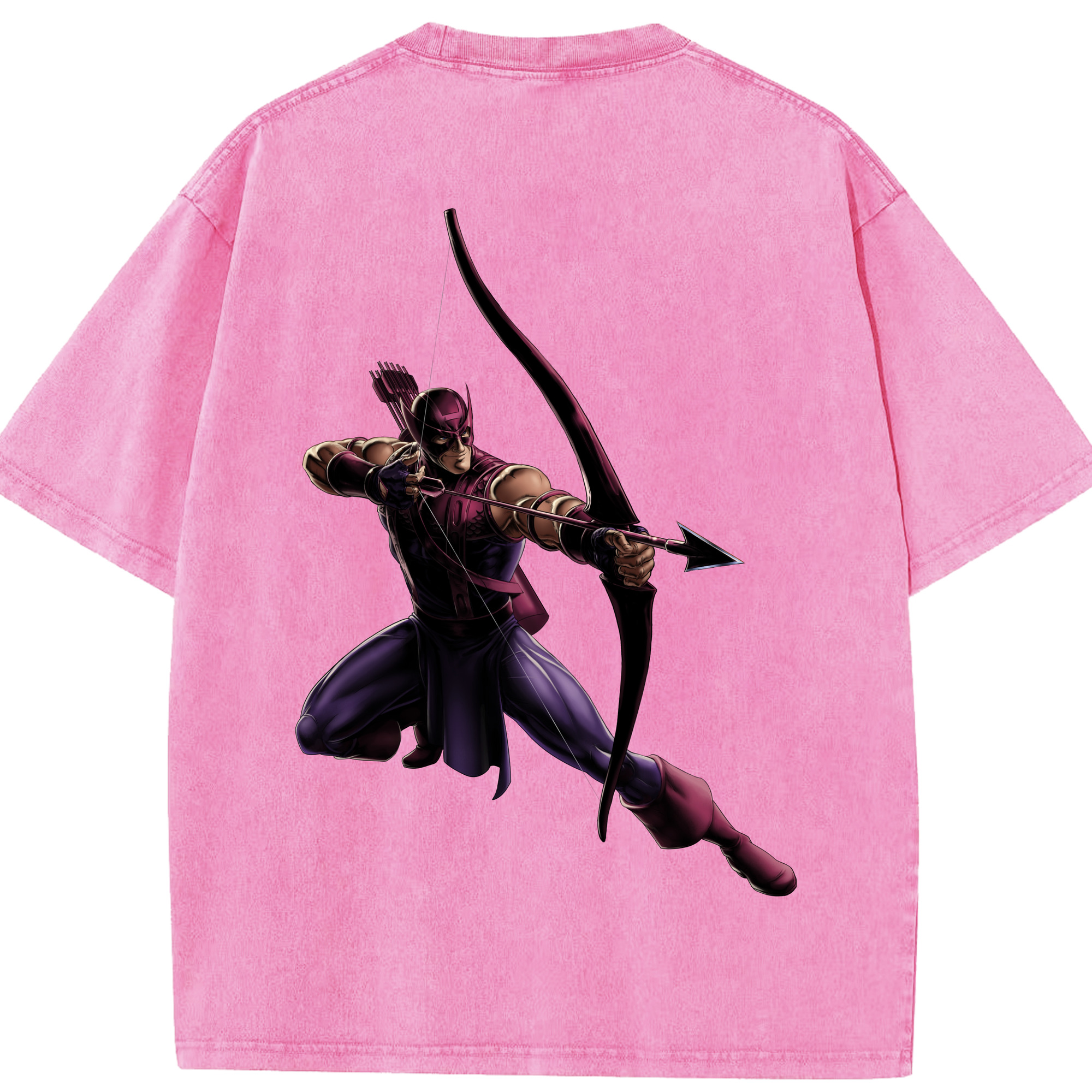 （画像用） アベンジャーズ The Avengers 綿100% ヴィンテージ風 半袖Tシャツ（背面プリント）